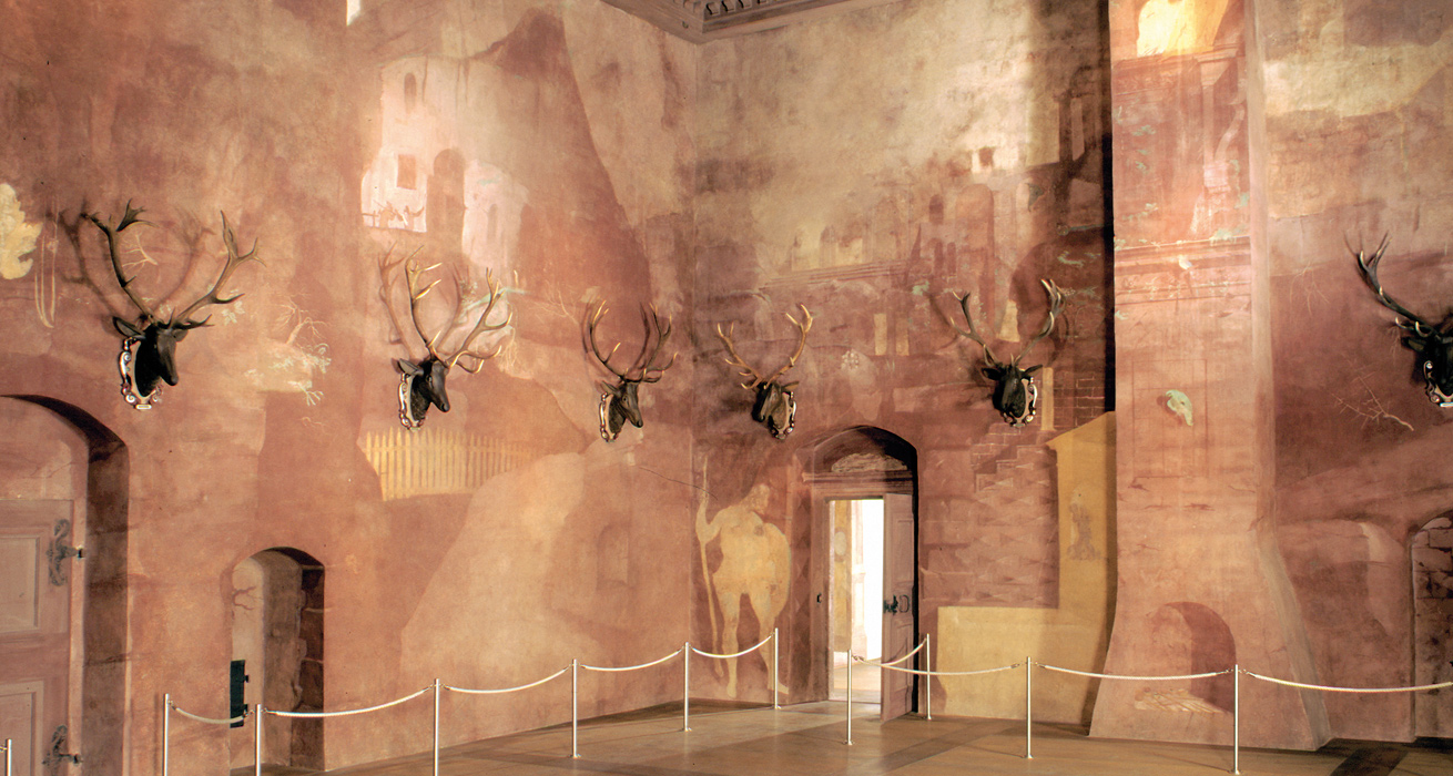 Restaurierung Wandmalerei - Venussaal Schloss Augustusburg, Sachsen