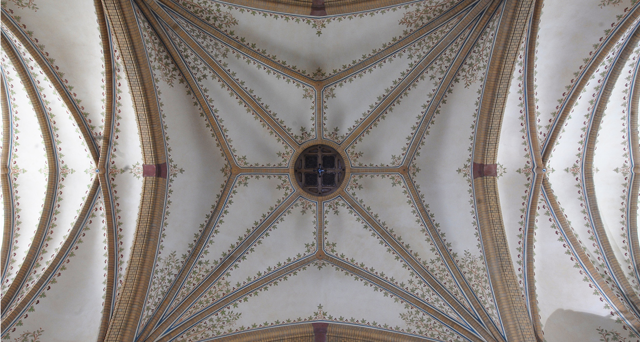 Deckenansicht - St. Trinitatis Kirche, Hainichen